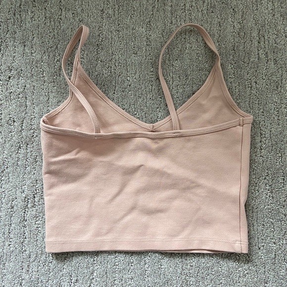 -Sunday best -2XS -Baby pink basic tank - Picture 3 of 3